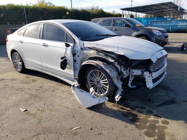 3FA6P0LU5GR329538 - 2016 FORD FUSION SE HYBRID WHITE photo 4