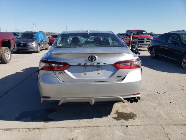 4T1T11AKXPU796531 - 2023 TOYOTA CAMRY SE NIGHT SHADE SILVER photo 6