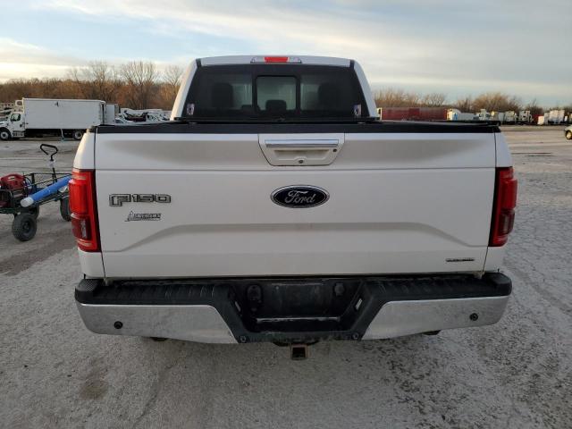 1FTFW1EF0FKD63696 - 2015 FORD F150 SUPERCREW WHITE photo 6