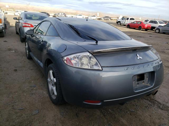 4A3AK34T26E049486 - 2006 MITSUBISHI ECLIPSE GT GRAY photo 2