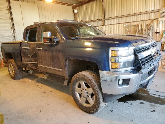 1GC1KWE87FF618812 - 2015 CHEVROLET SILVERADO K2500 HEAVY DUTY LTZ BLUE photo 4