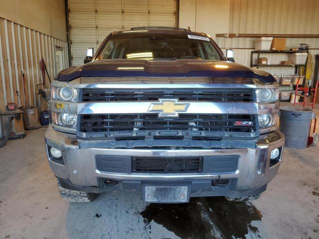 1GC1KWE87FF618812 - 2015 CHEVROLET SILVERADO K2500 HEAVY DUTY LTZ BLUE photo 5