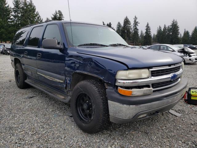 3GNEC16T52G205095 - 2002 CHEVROLET SUBURBAN C1500 BLUE photo 4