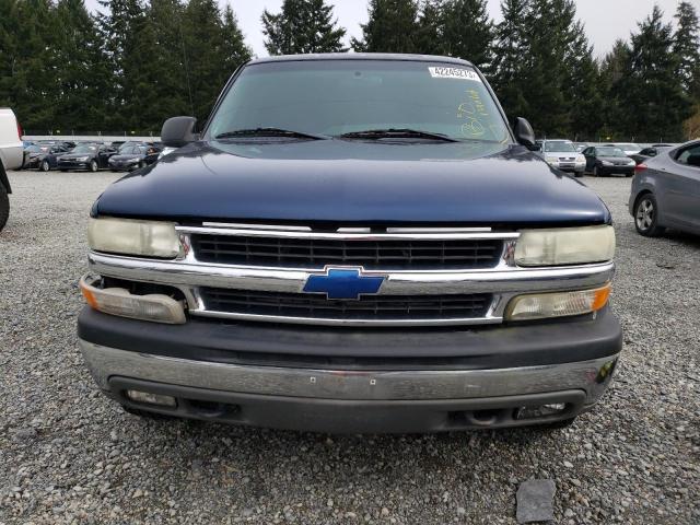 3GNEC16T52G205095 - 2002 CHEVROLET SUBURBAN C1500 BLUE photo 5