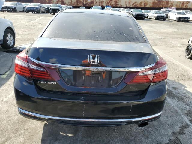 1HGCR2F34GA030415 - 2016 HONDA ACCORD LX BLACK photo 6