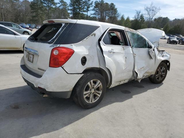 2GNFLPE31D6230728 - 2013 CHEVROLET EQUINOX LT WHITE photo 3