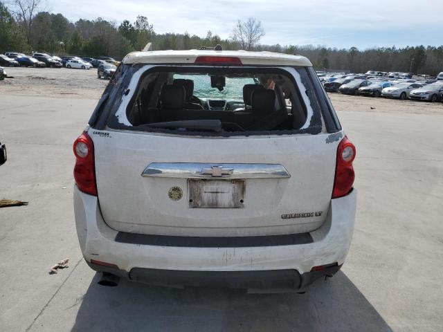 2GNFLPE31D6230728 - 2013 CHEVROLET EQUINOX LT WHITE photo 6