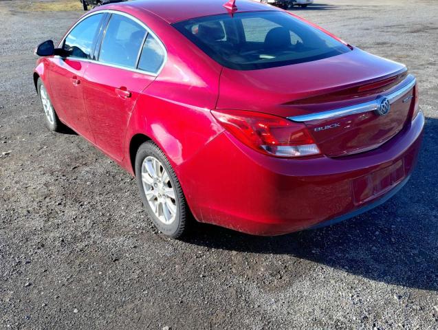 2G4GR5ERXD9161844 - 2013 BUICK REGAL RED photo 3