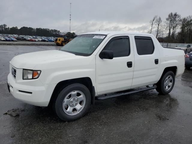 2HJYK16238H520529 - 2008 HONDA RIDGELINE RT WHITE photo 1