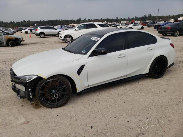 WBS43AY02NFM62513 - 2022 BMW M3 COMPETITION თეთრი ფოტო 1
