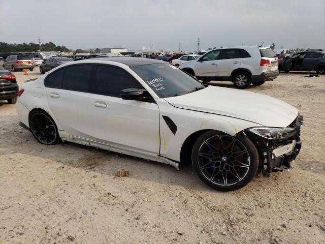 WBS43AY02NFM62513 - 2022 BMW M3 COMPETITION თეთრი ფოტო 4