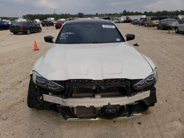 WBS43AY02NFM62513 - 2022 BMW M3 COMPETITION თეთრი ფოტო 5