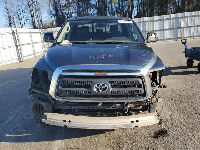 5TFRY5F13AX086765 - 2010 TOYOTA TUNDRA DOUBLE CAB SR5 GRAY photo 5