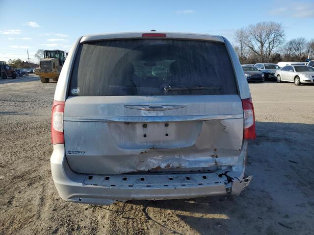 2C4RC1CG5CR116978 - 2012 CHRYSLER TOWN & COU TOURING L SILVER photo 6