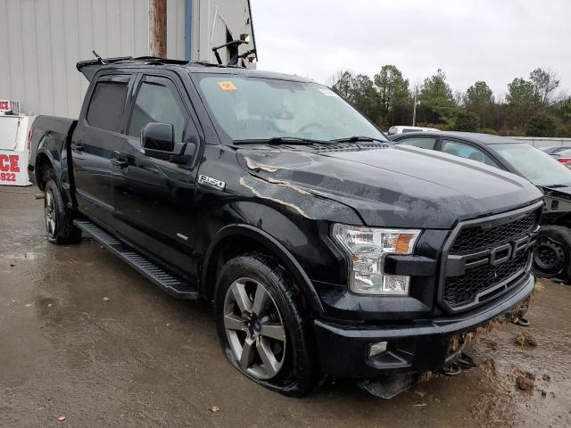 1FTEW1EG3GKE58839 - 2016 FORD F150 SUPERCREW BLACK photo 4