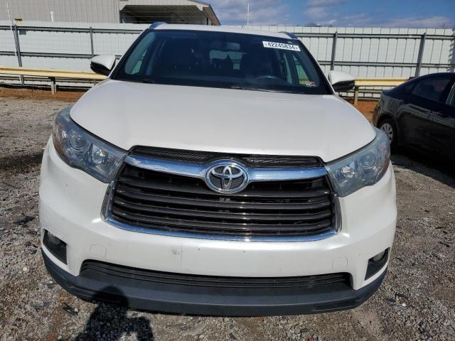 5TDJKRFH2FS144204 - 2015 TOYOTA HIGHLANDER XLE Ağ foto 5