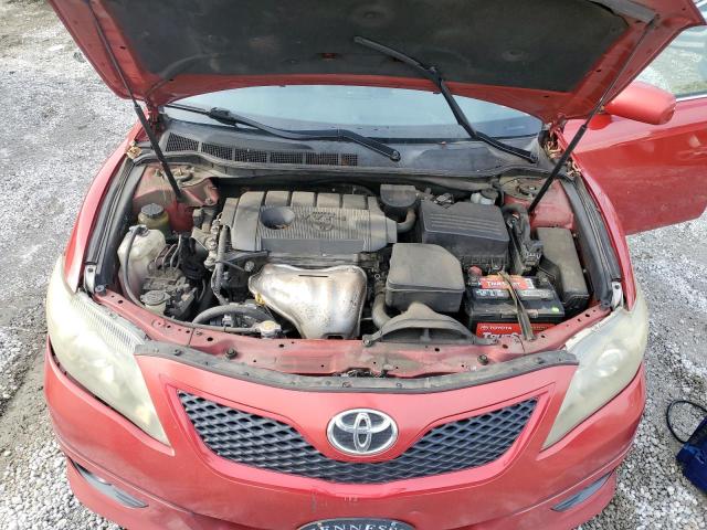 4T1BF3EK9BU148013 - 2011 TOYOTA CAMRY BASE RED photo 11