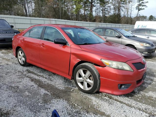 4T1BF3EK9BU148013 - 2011 TOYOTA CAMRY BASE RED photo 4