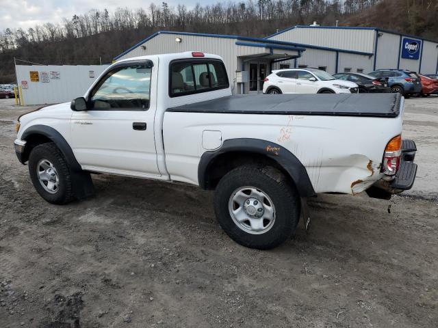 5TEPM62N52Z010136 - 2002 TOYOTA TACOMA WHITE photo 2