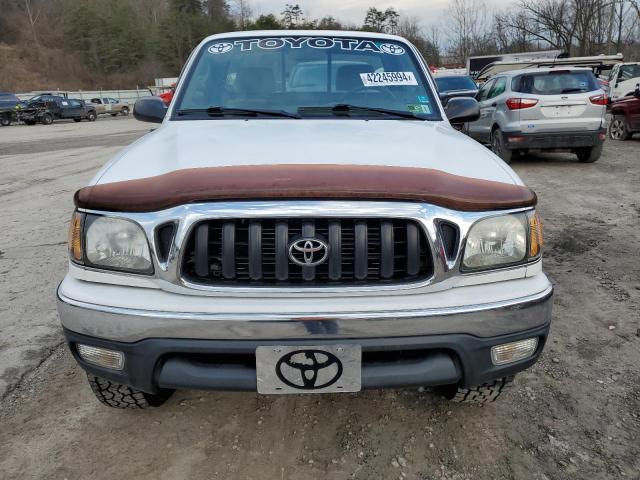 5TEPM62N52Z010136 - 2002 TOYOTA TACOMA WHITE photo 5