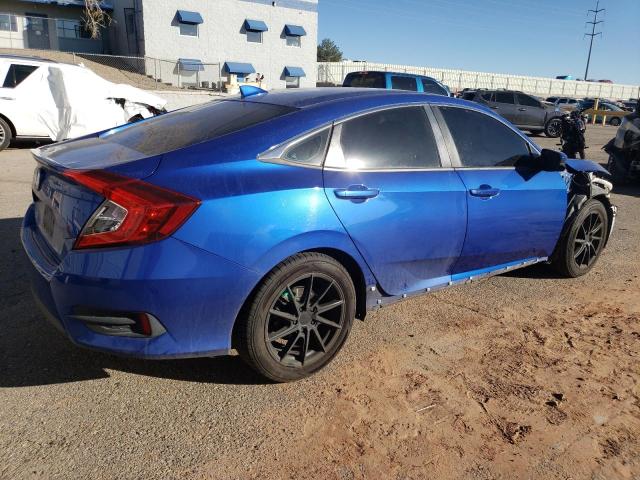 JHMFC1F36JX022276 - 2018 HONDA CIVIC EX BLUE photo 3