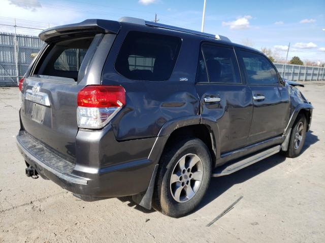 JTEZU5JR0C5040507 - 2012 TOYOTA 4RUNNER SR5 GRAY photo 3