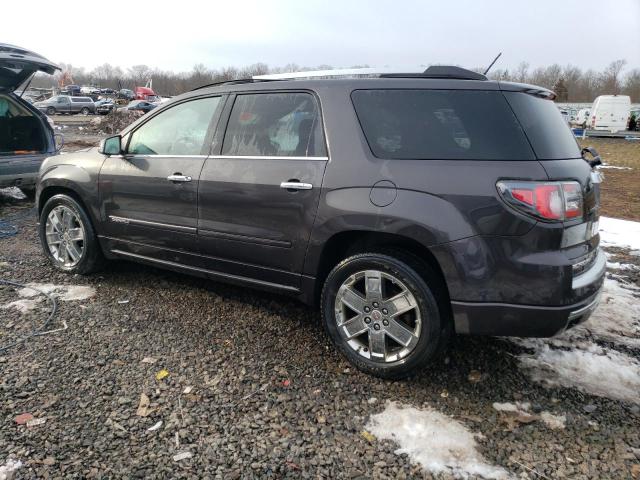 1GKKVTKD0FJ299847 - 2015 GMC ACADIA DENALI GRAY photo 2