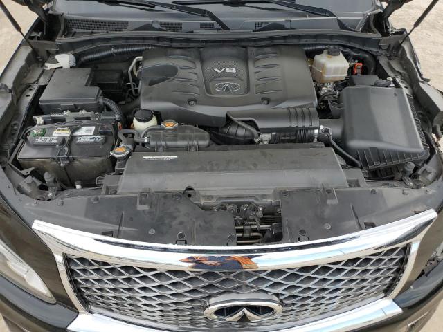 JN8AZ2NF6G9613060 - 2016 INFINITI QX80 BLACK photo 12