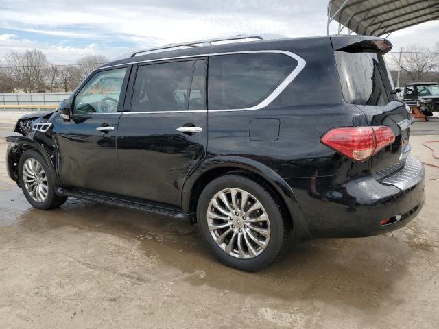 JN8AZ2NF6G9613060 - 2016 INFINITI QX80 BLACK photo 2