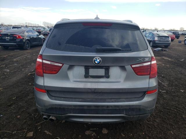 5UXWX9C59H0D95925 - 2017 BMW X3 XDRIVE28I SILVER photo 6