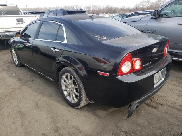 1G1ZE5EB7A4136287 - 2010 CHEVROLET MALIBU LTZ შავი ფოტო 2