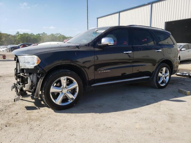 1C4RDHEG5CC182765 - 2012 DODGE DURANGO CITADEL BLACK photo 1