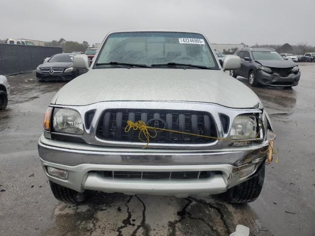 5TEGN92N72Z129370 - 2002 TOYOTA TACOMA DOUBLE CAB PRERUNNER SILVER photo 5