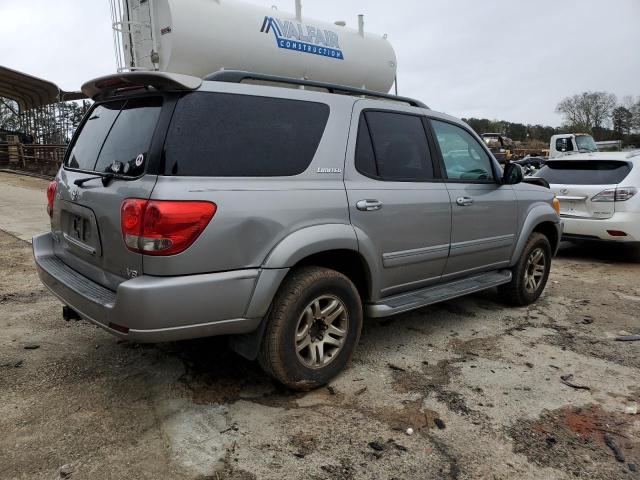 5TDZT38A55S246057 - 2005 TOYOTA SEQUOIA LIMITED SILVER photo 3