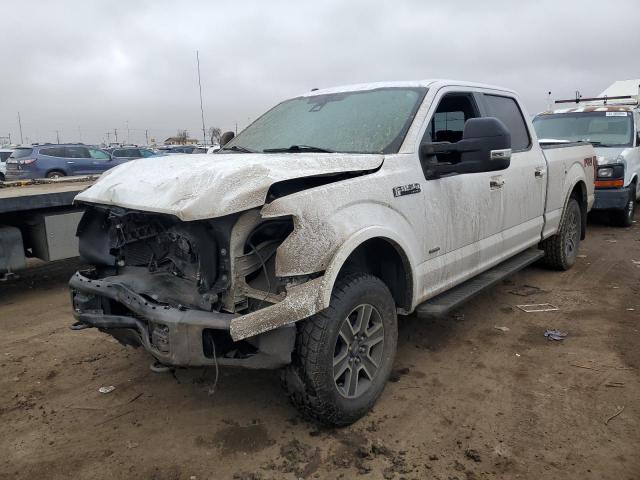 1FTFW1EG9FKE09759 - 2015 FORD F150 SUPERCREW WHITE photo 1