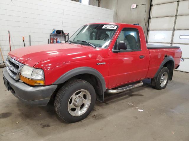 1FTYR11U9WTA24739 - 1998 FORD RANGER RED photo 1