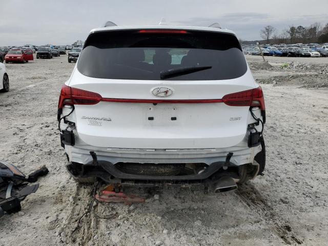 5NMS44AL1MH335660 - 2021 HYUNDAI SANTA FE LIMITED WHITE photo 6