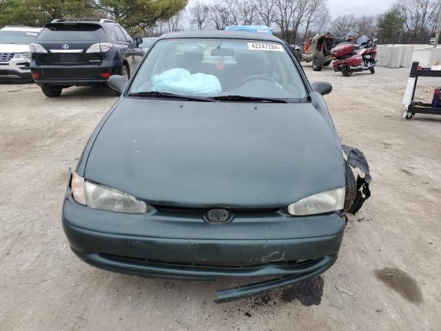 1Y1SK52841Z442856 - 2001 CHEVROLET GEO PRIZM BASE GREEN photo 5