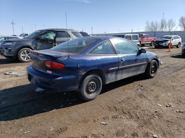 1G1JC124527468360 - 2002 CHEVROLET CAVALIER BLUE photo 3