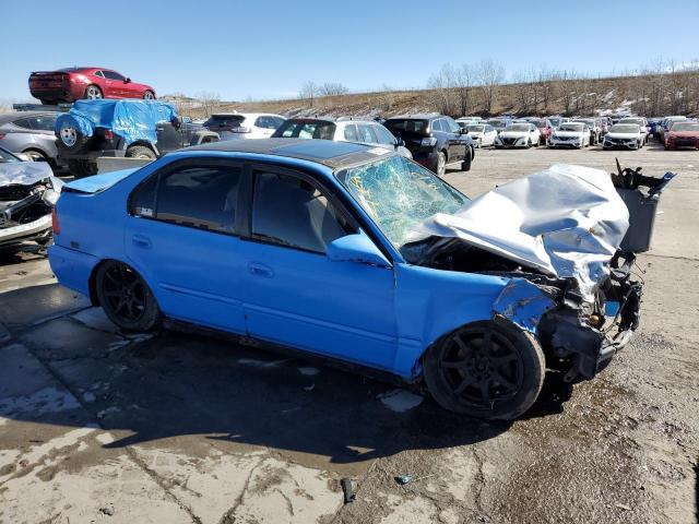 2HGEJ8542YH586576 - 2000 HONDA CIVIC EX BLUE photo 4