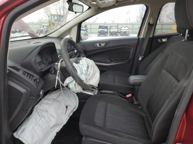 MAJ6S3GL9LC392930 - 2020 FORD ECOSPORT SE Bordeaux Foto 7