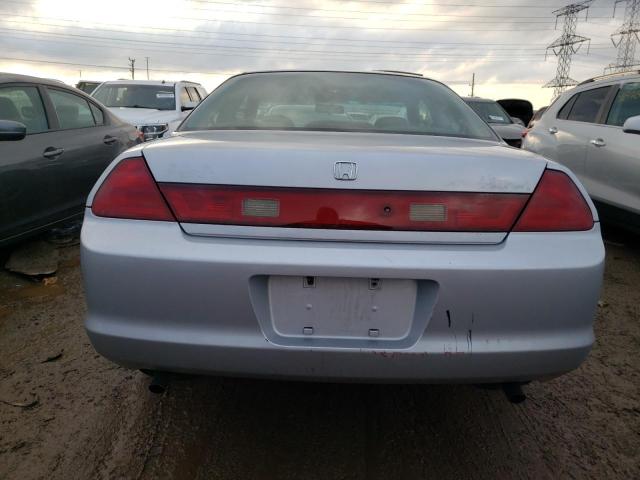 1HGCG2253YA020330 - 2000 HONDA ACCORD EX SILVER photo 6