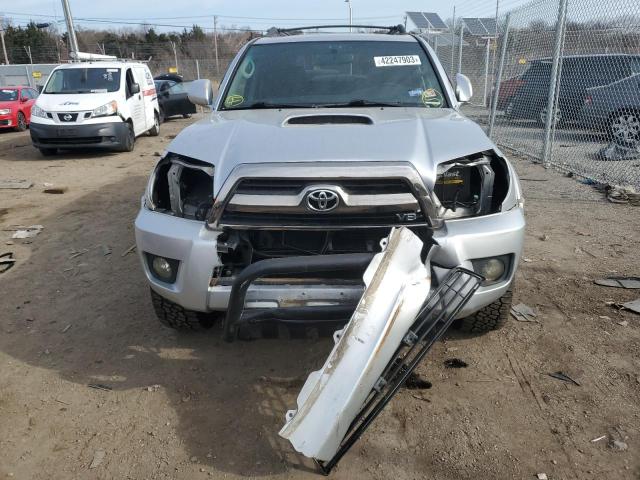 JTEBT14R368033353 - 2006 TOYOTA 4RUNNER SR5 SILVER photo 5