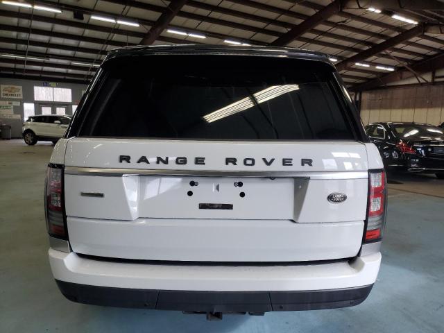 SALGV3TF3EA164094 - 2014 LAND ROVER RANGE ROVE AUTOBIOGRAPHY WHITE photo 6