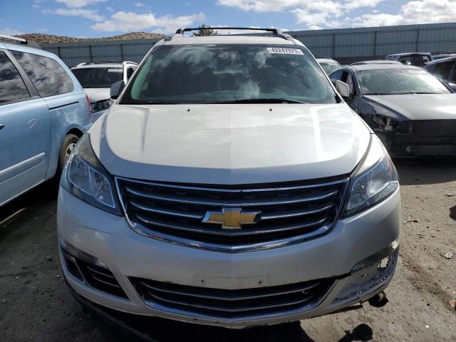 1GNKVJKDXEJ244831 - 2014 CHEVROLET TRAVERSE LTZ WHITE photo 5