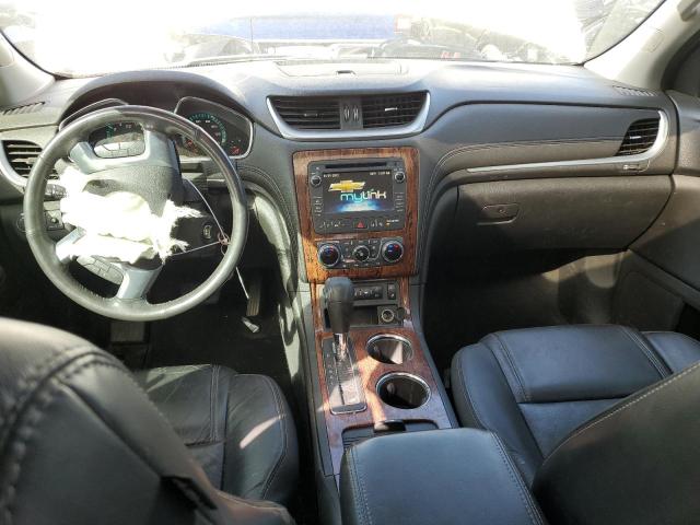 1GNKVJKDXEJ244831 - 2014 CHEVROLET TRAVERSE LTZ WHITE photo 8