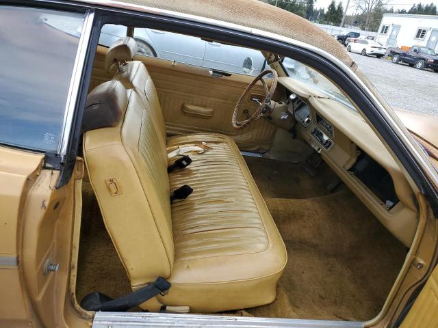 VL29C3B556120 - 1973 PLYMOUTH COUPE GOLD photo 10