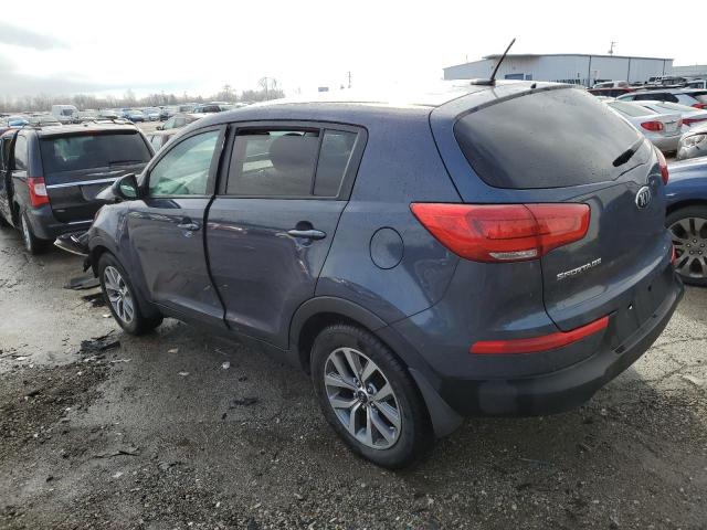 KNDPB3AC9E7579085 - 2014 KIA SPORTAGE BASE BLUE photo 2