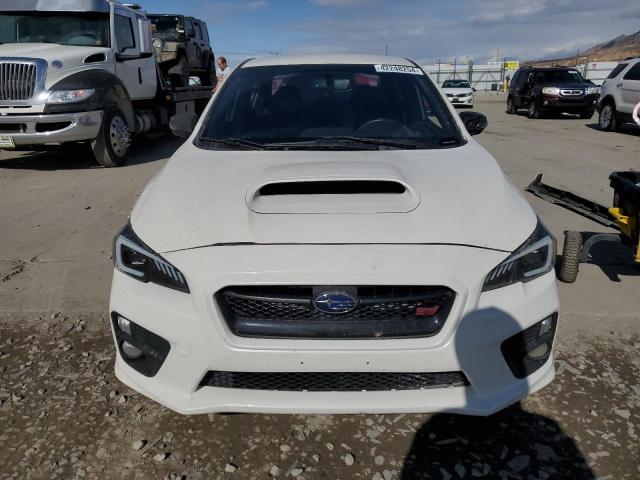 JF1VA2M64H9804229 - 2017 SUBARU WRX STI WHITE photo 5