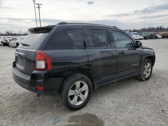 1C4NJDBB3ED892611 - 2014 JEEP COMPASS SPORT BLACK photo 3